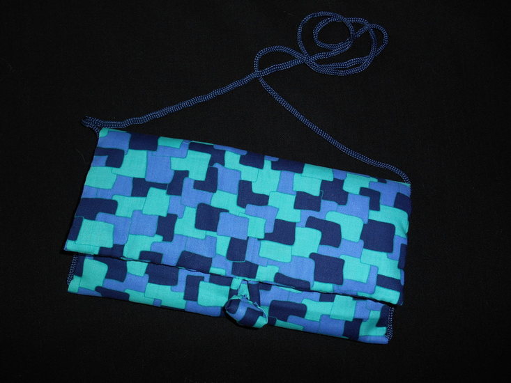 klein stoffen (avond)tasje