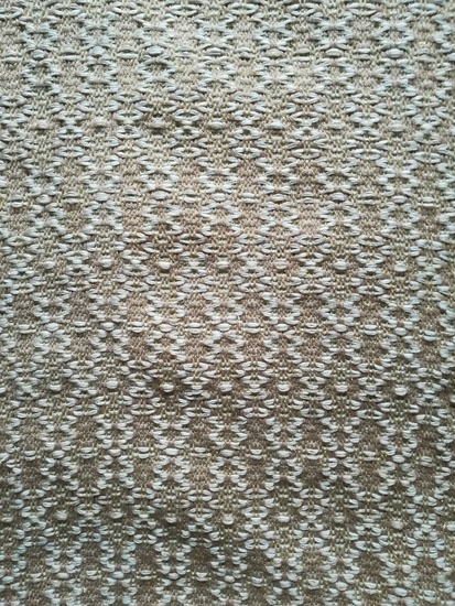 1-persoonsbedsprei beige/gebroken wit