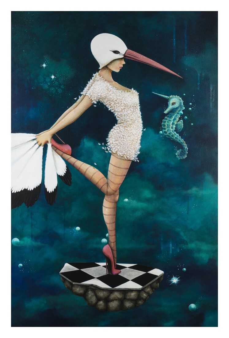 A4 print 'Poke my heart'
