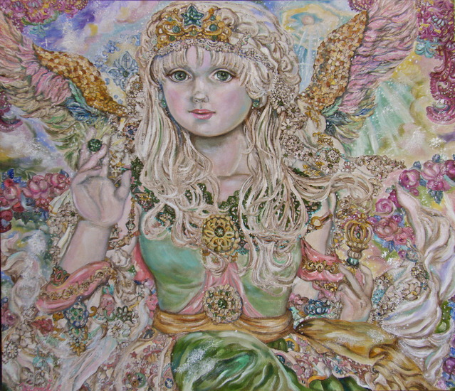 Yumi Sugai .An emerald angel.poster.