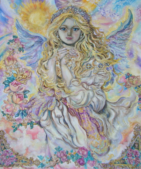 yumi Sugai .Archangel Raphael.poster.