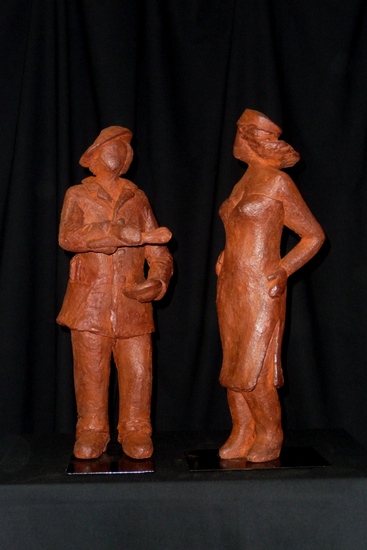 de schilder en zijn model