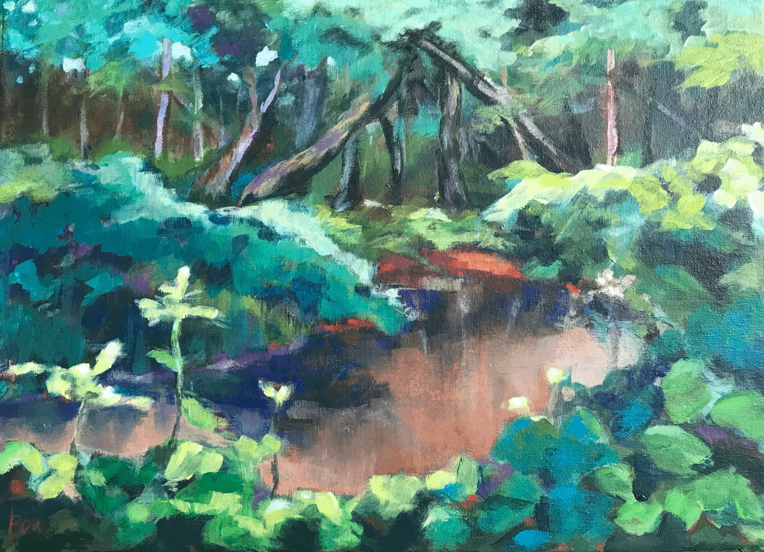 Af en toe kwam de zon door