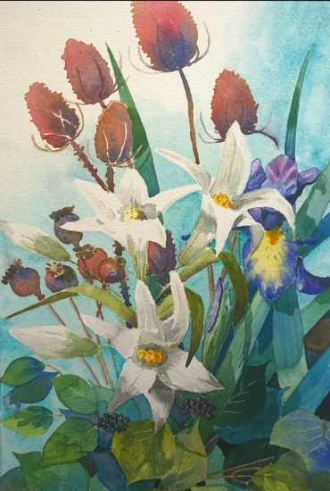 2014-115 bloemcompositie II