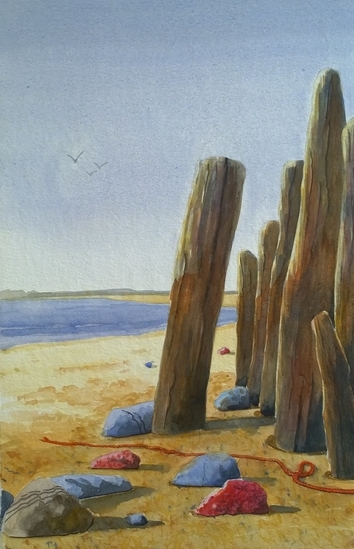 2015-55 strand en paalwerk