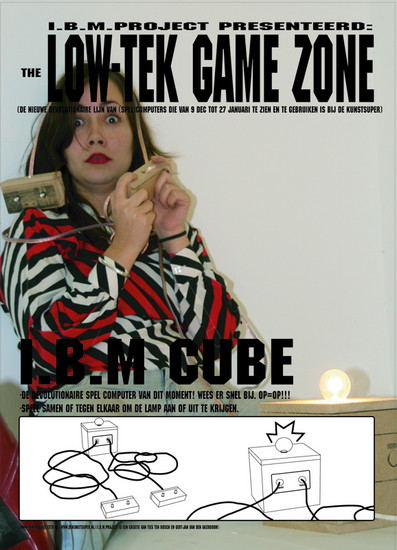 I.B.M. cube poster