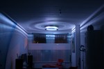 Light has the meaning to put colour into an space.