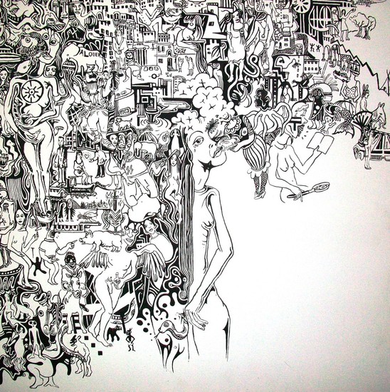 Helena in the sun and rain