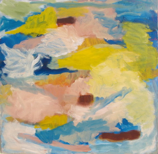 Landschap met wolken