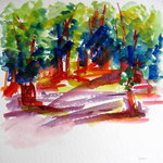 Een landschap kan ter plekke geschilderd zijn en later in het atelier voltooid. Of een landschap kan ook een combinatie zijn van fantasie en werkelijkheid.