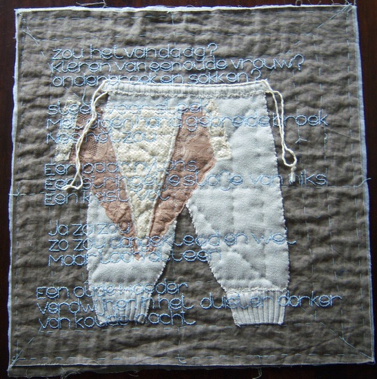 Wat blijft [naar een gedicht]