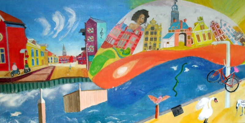 city of Groningen in ball