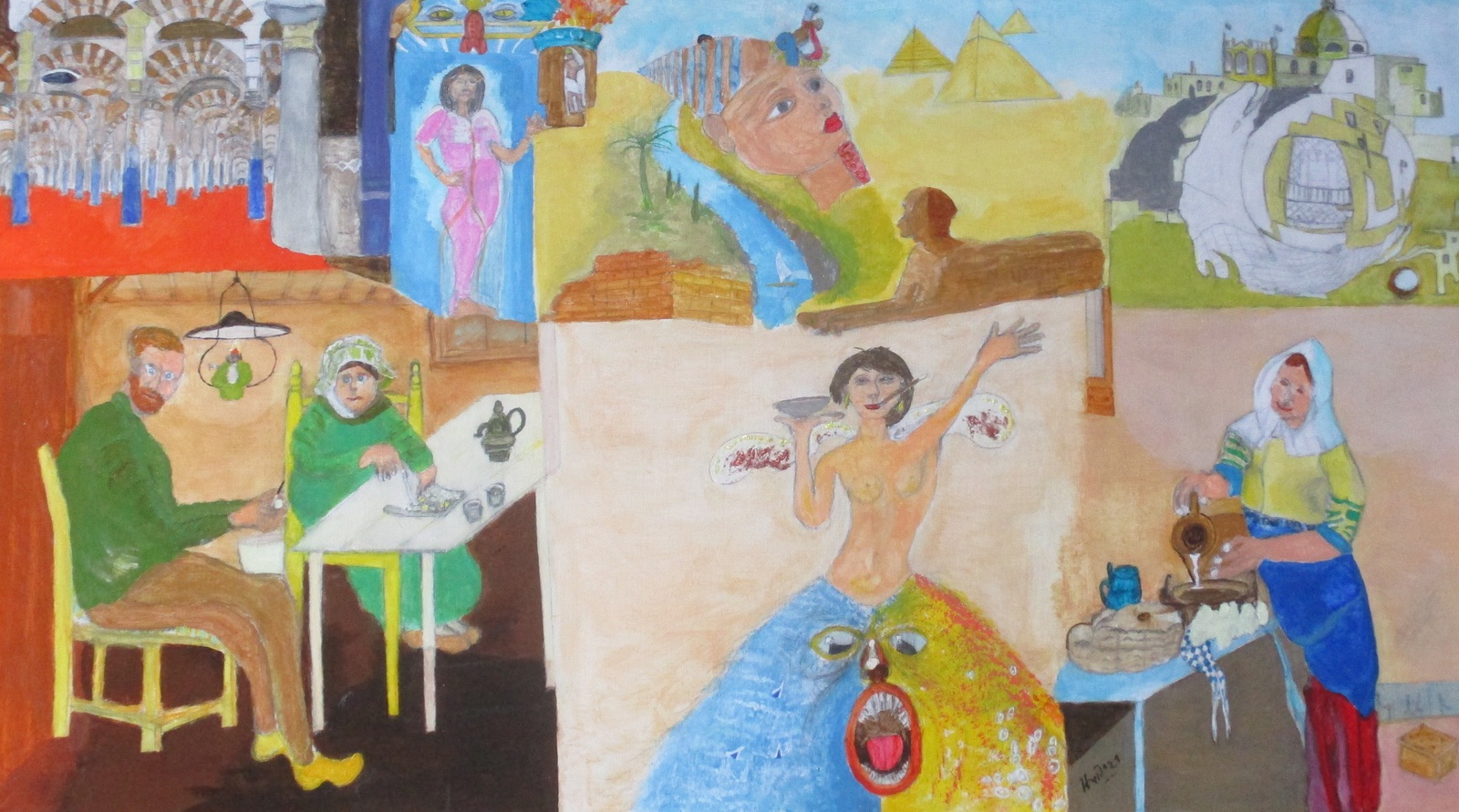 Naar ietwat voorbeelden bekende/minder bekende schilders