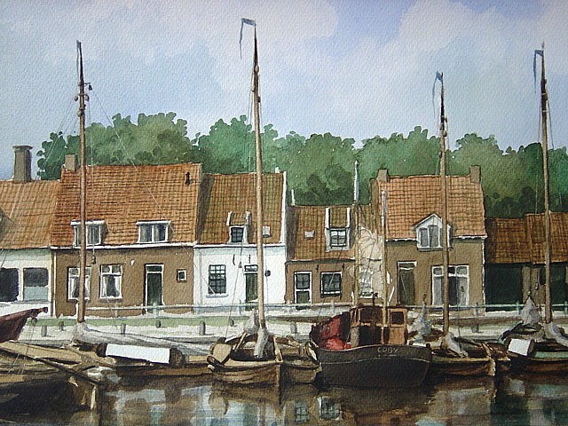 Oude haven van Elburg