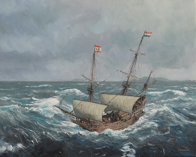 De `Eendracht` van Jacob le Maire en Willem Cornelisz. Schouten in 1615