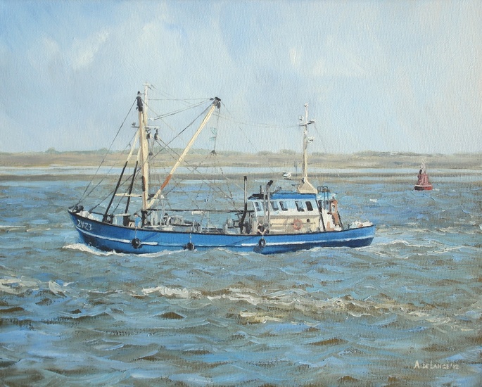 De `ZK23` kiest het zeegat