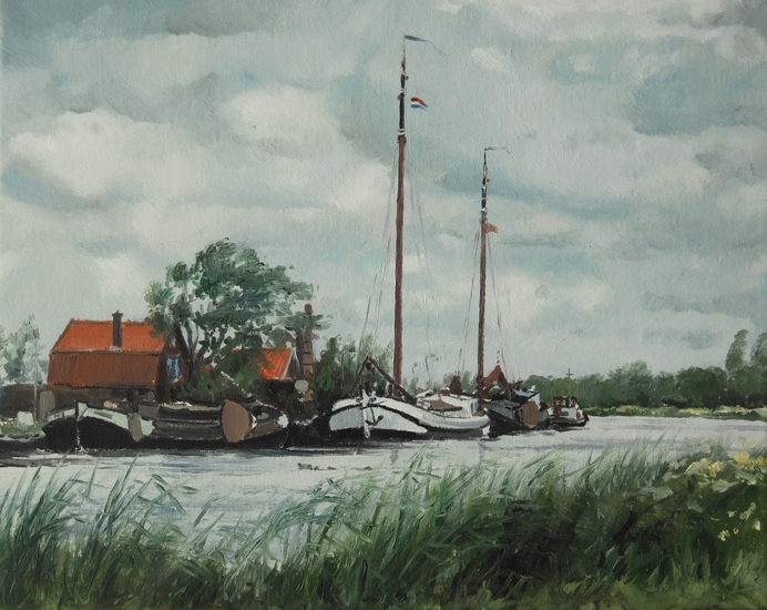 De Nauernasche vaart bij Krommenie