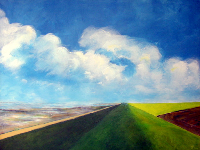 kwelder bij Westhoek