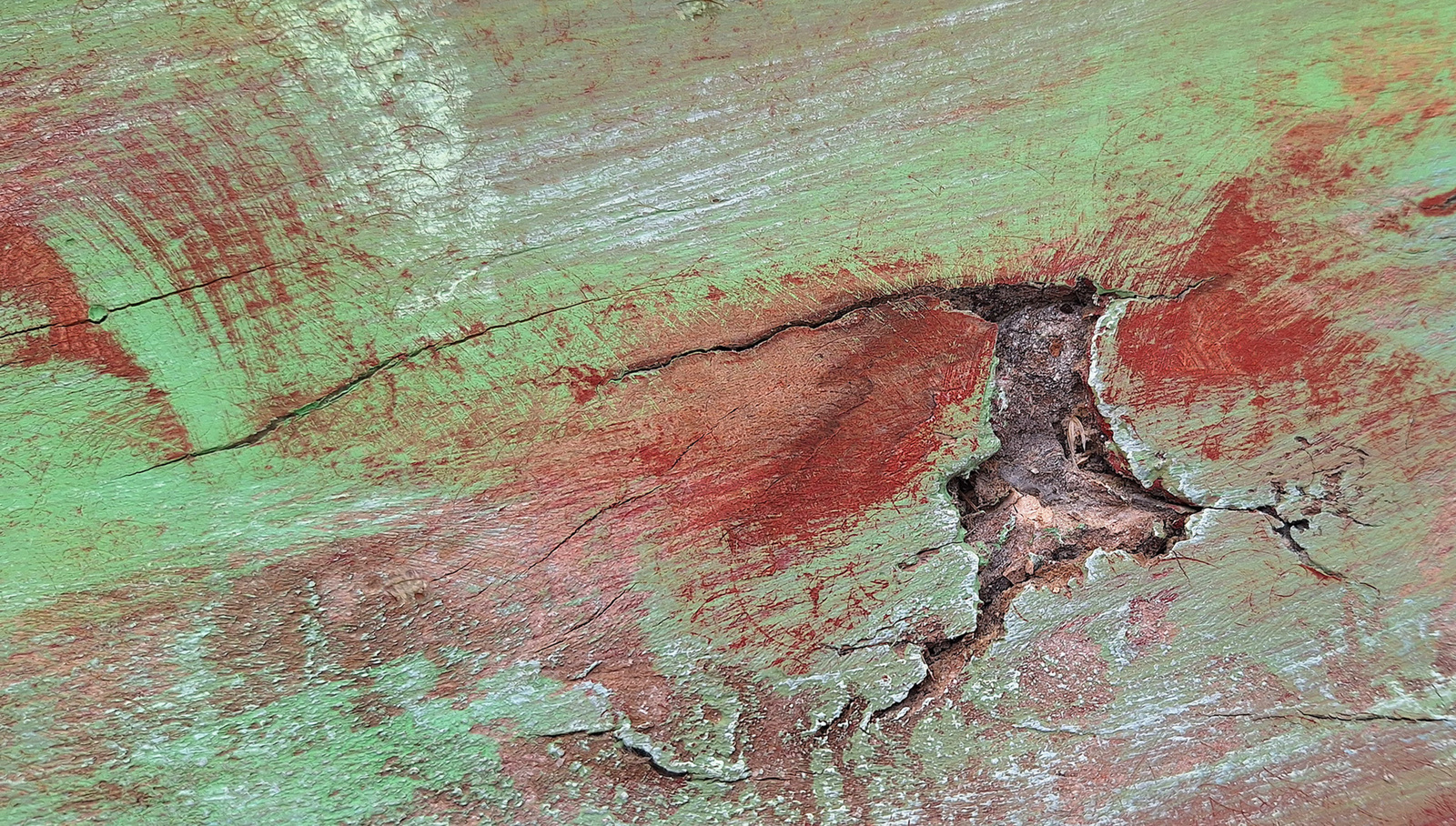 Abstractie in hout