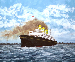 Indrukwekkende luchten en golven op volle zee!