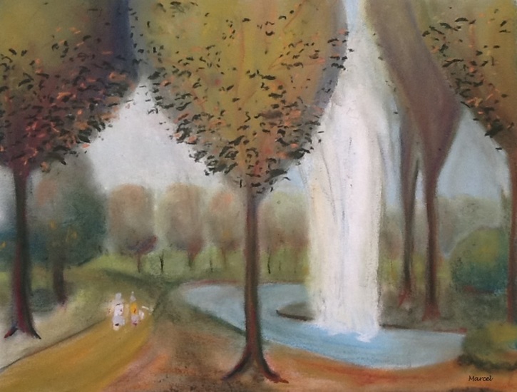 wandelen in Walkart park