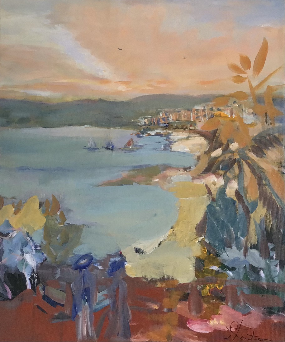 Zonsopgang , playa de Calella de Palafrugell 