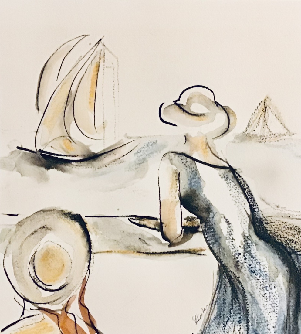 Look at the sailboats!