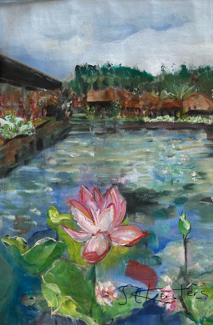 Lotusbloem ( Waterlelie) Bali