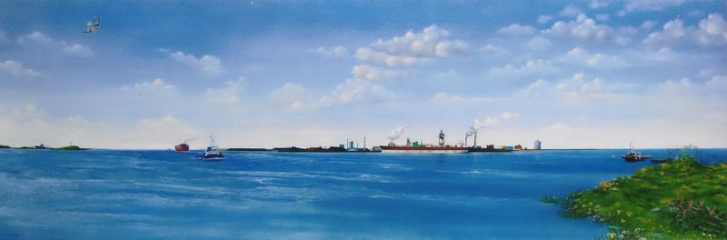 Transport over het water.