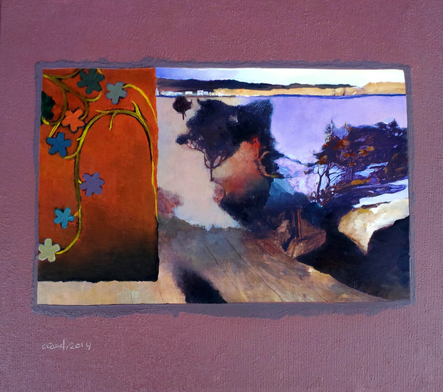 A road to color of flowers #14