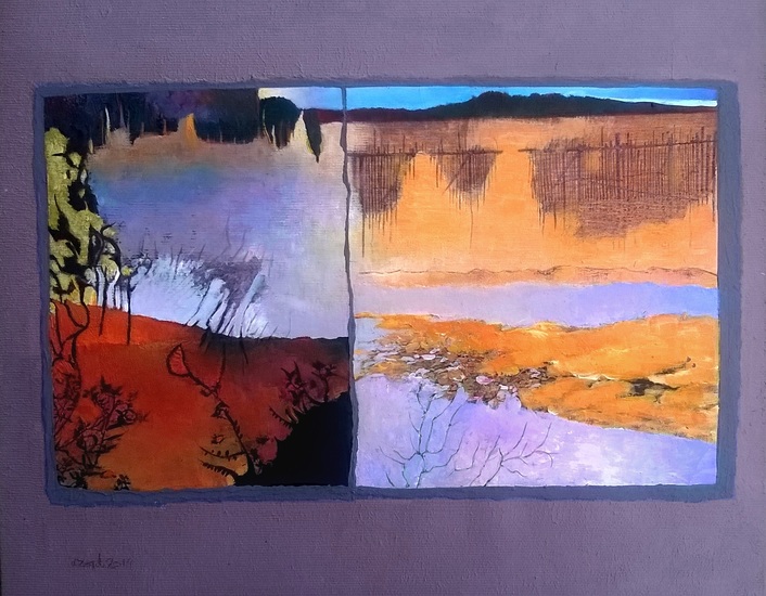 Blades flowers dancing over sea #15