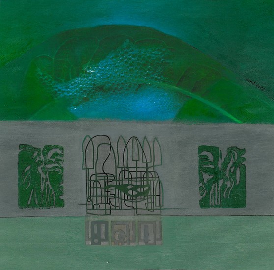 Sunflowers-Winter scene-Landscape #23