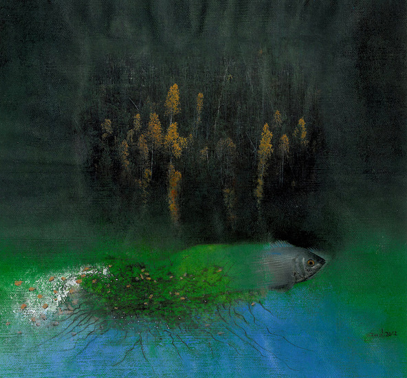 Sunflowers-Winter scene-Landscape #38