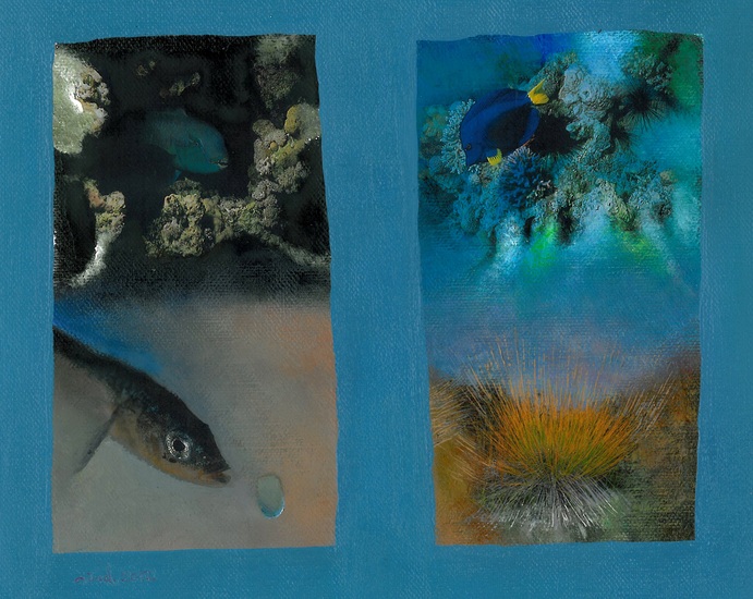 Sunflowers-Winter scene-Landscape #20