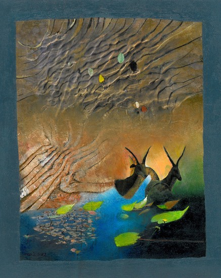 Sunflowers-Winter scene-Landscape #13