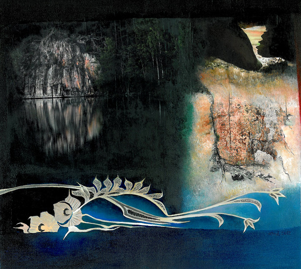 Sunflowers-Winter scene-Landscape #15