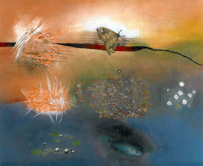 Sunflowers-Winter scene-Landscape #16