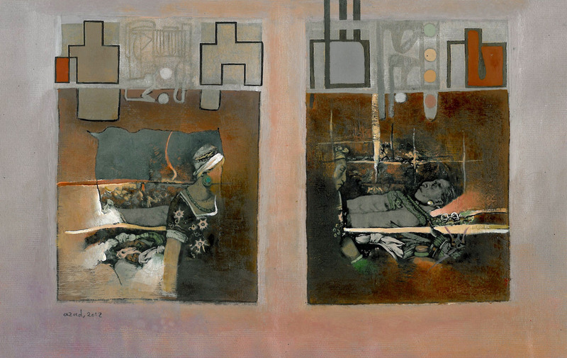 Sunflowers-Winter scene-Landscape #28