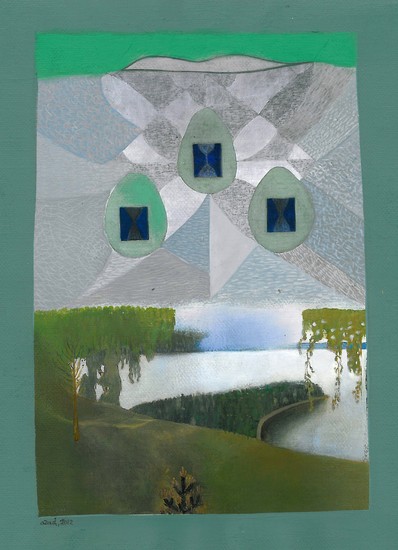 Sunflowers-Winter scene-Landscape #33