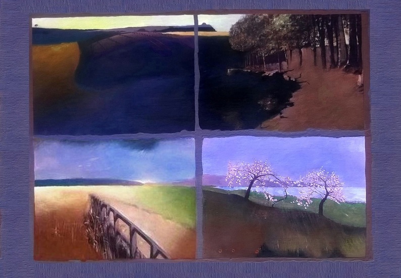 Landscape in the morning #24