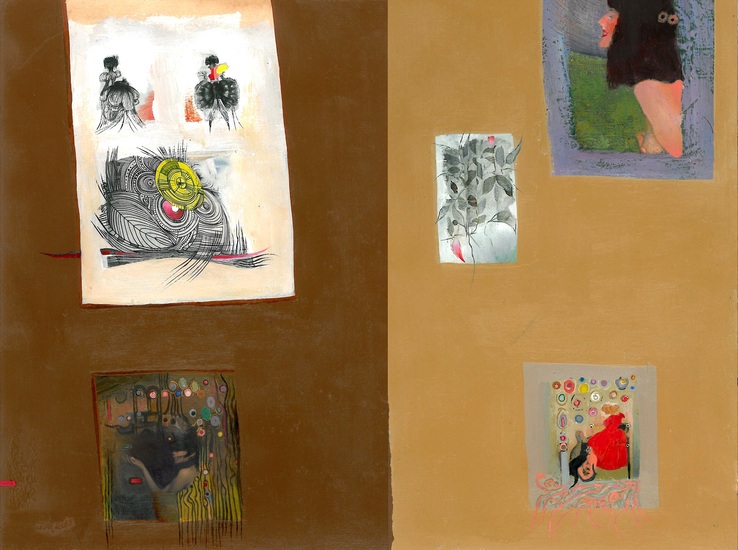 Sunflowers-Winter scene-Landscape #8