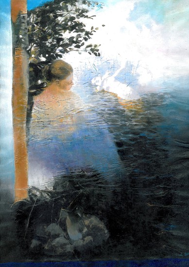 Sunflowers-Winter scene-Landscape #17