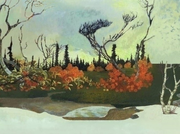 Spring Winter Landscape #15