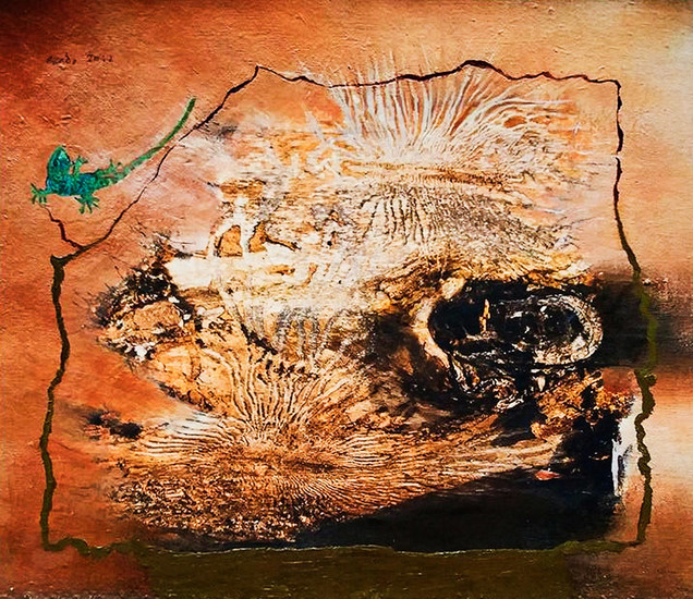 Sunflowers-Winter scene-Landscape #2