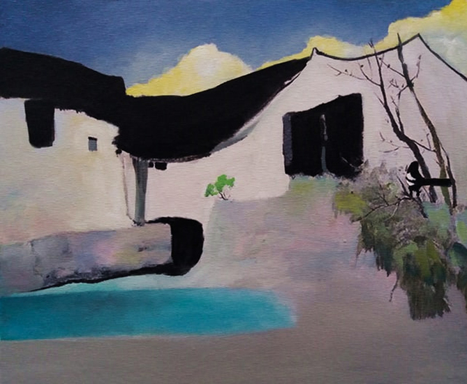 The old house in landscape #34
