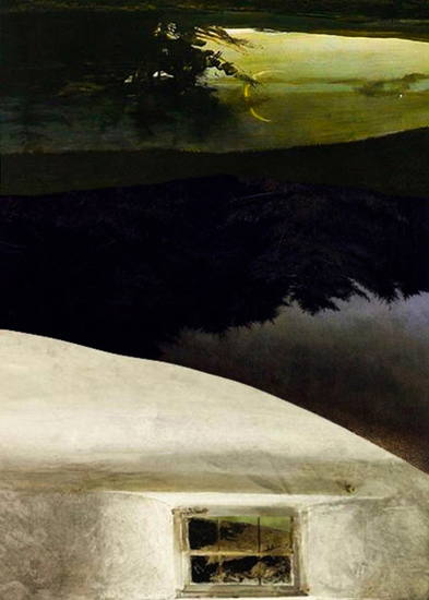  Half moon landscape lighting #2