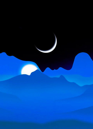 The Half Moon & Dawn Moon # 120