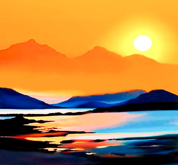 Sunset on the Landscape #122