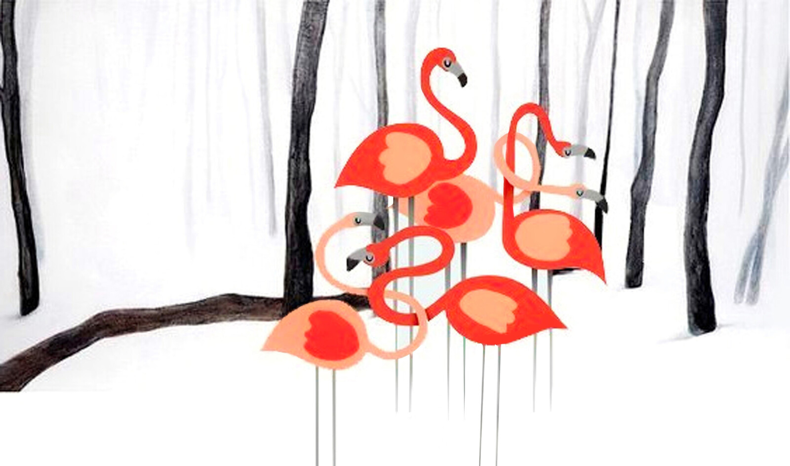 Landscape tree and lovely family #153