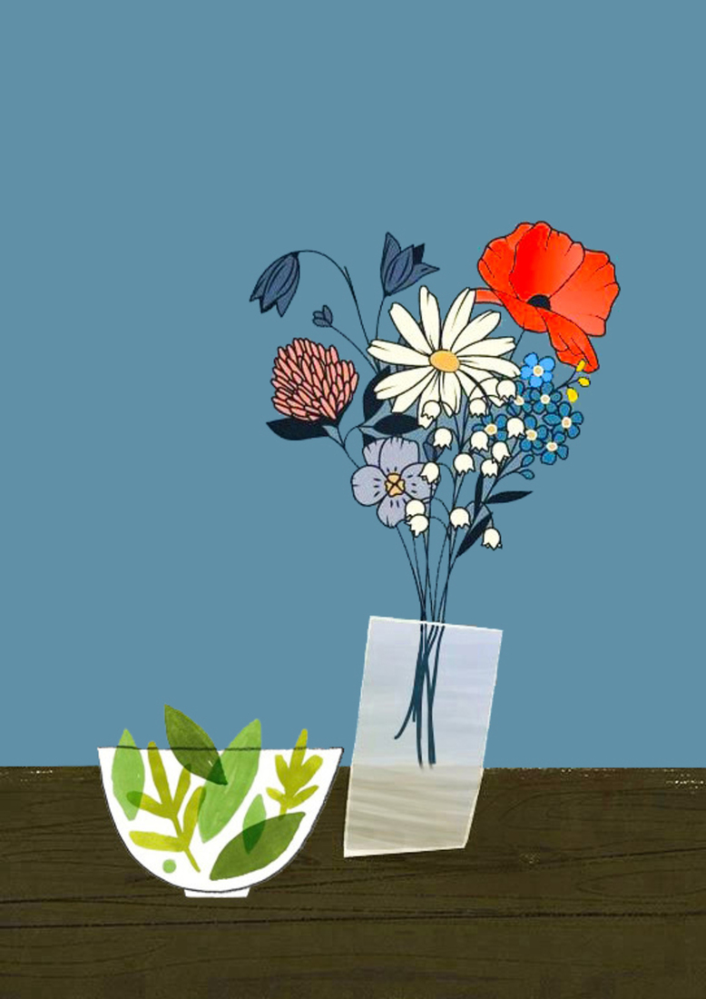 April, and a Flower #155